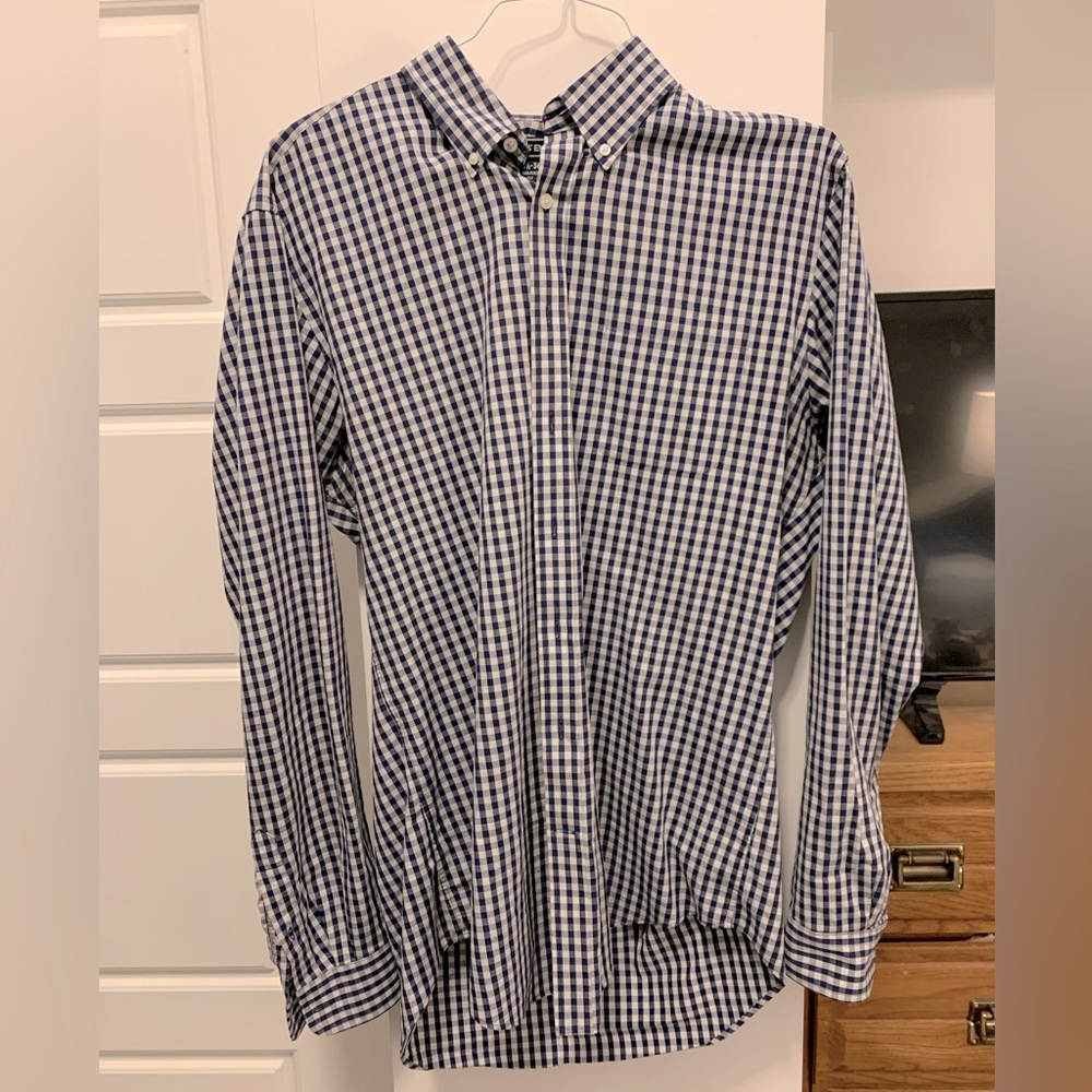 XL Lands End Button Down Shirt - 15.5x36